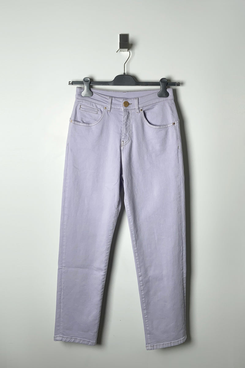 Lorena Antoniazzi Straight Fit Jeans in Lavender