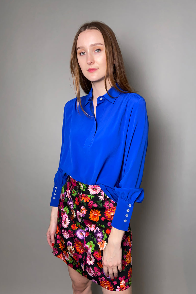 Marella Floral Denim Skirt - Ashia Mode