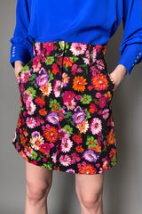 Marella Floral Denim Skirt - Ashia Mode