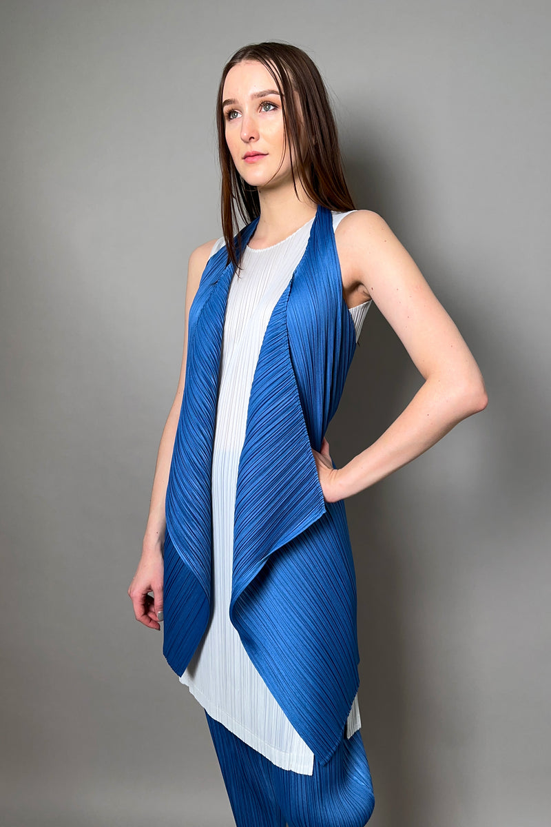 Pleats Please Issey Miyake  Monthly Colors: March Vest - Ashia Mode