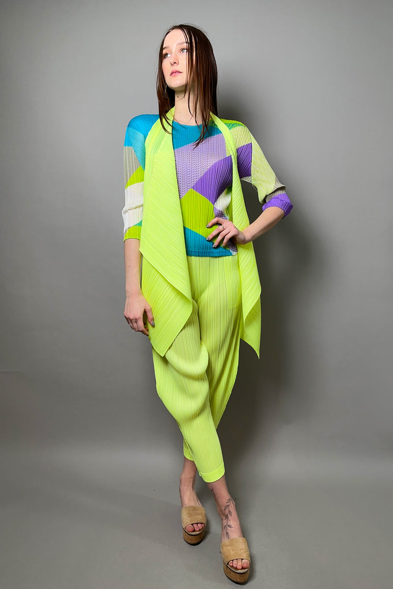 Pleats Please Issey Miyake  Monthly Colors: March Pants - Ashia Mode