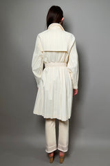 Pleats Please Issey Miyake New Arrival Smooth Trench Coat - Ashia Mode