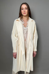 Pleats Please Issey Miyake New Arrival Smooth Trench Coat - Ashia Mode