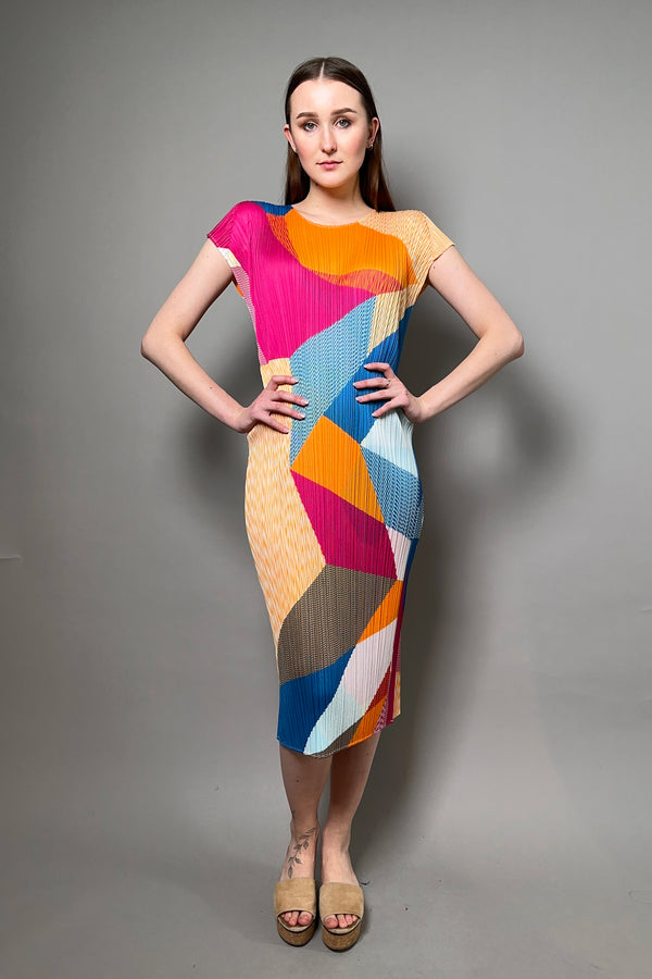 Pleats Please Issey Miyake  Crossroad Dress - Ashia Mode