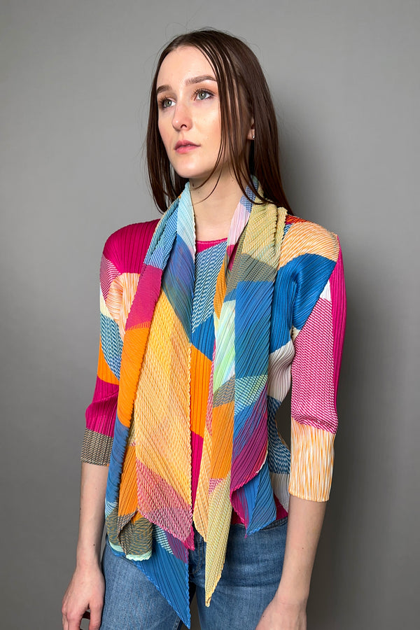Pleats Please Issey Miyake New Arrival Crossroad Scarf - Ashia Mode