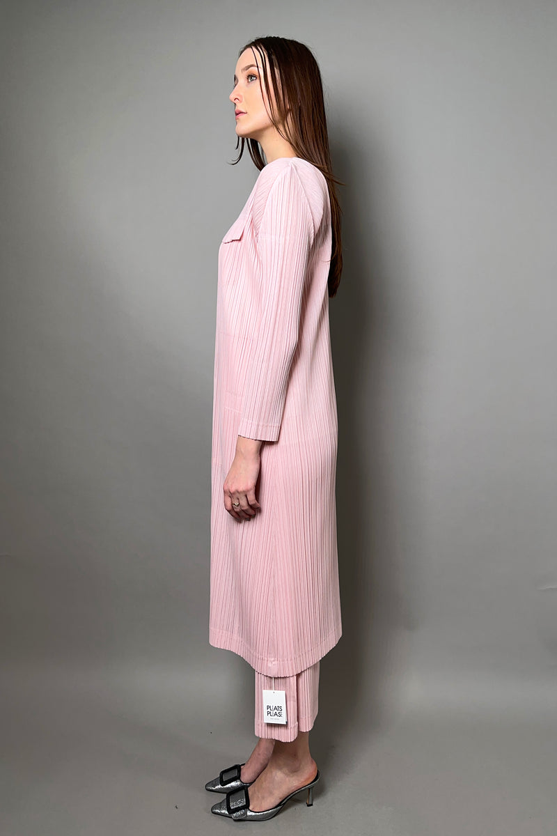 Pleats Please Issey Miyake  Ramie Pleats Jacket - Ashia Mode