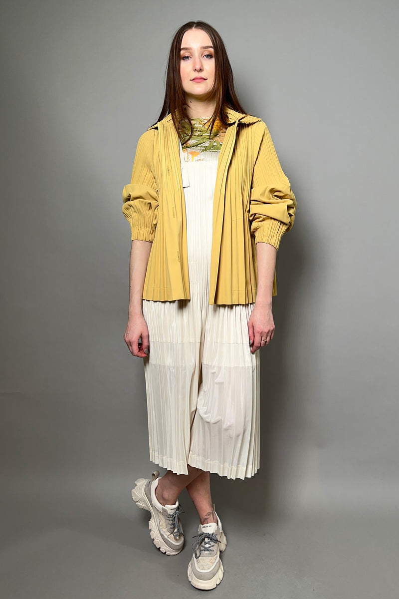 Pleats Please Issey Miyake New Arrival Thicker Bottom Jumpsuit - Ashia Mode