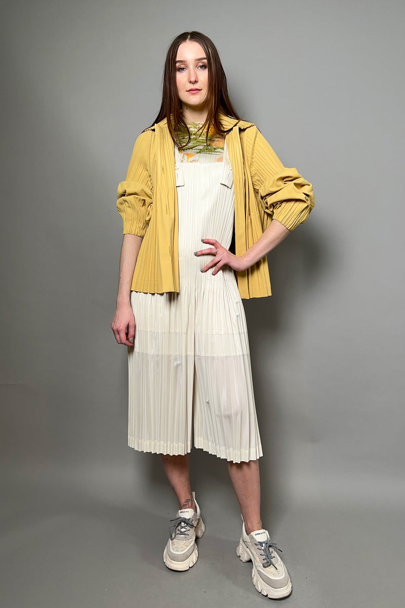 Pleats Please Issey Miyake New Arrival Thicker Bottom Jumpsuit - Ashia Mode