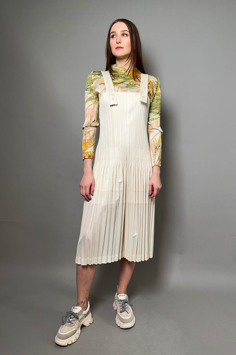 Pleats Please Issey Miyake New Arrival Thicker Bottom Jumpsuit - Ashia Mode