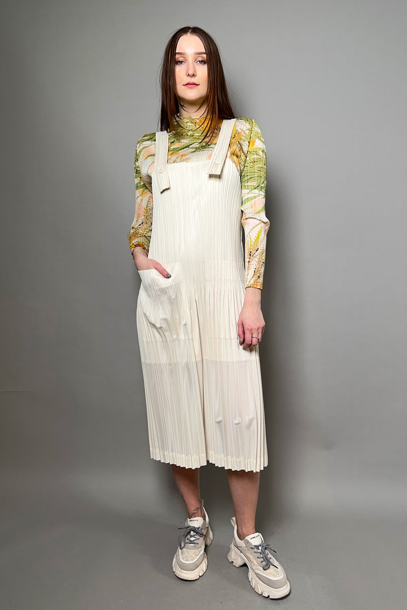 Pleats Please Issey Miyake New Arrival Thicker Bottom Jumpsuit - Ashia Mode