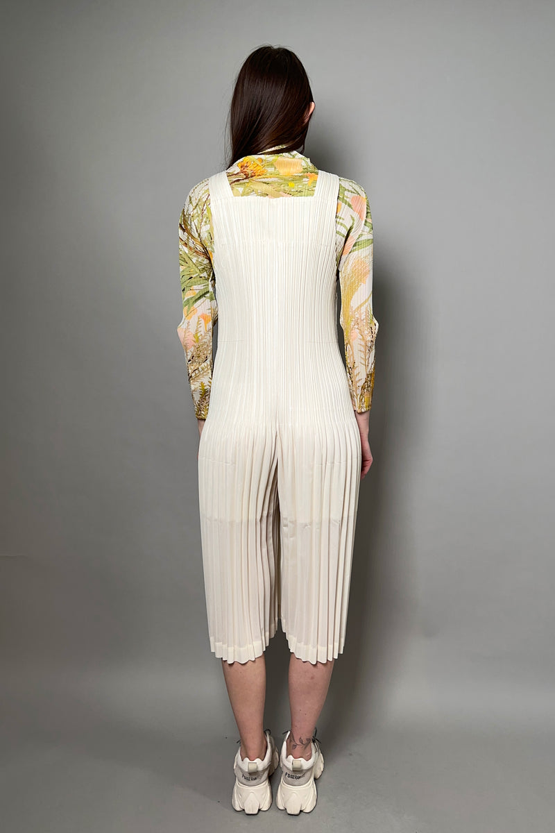 Pleats Please Issey Miyake New Arrival Thicker Bottom Jumpsuit - Ashia Mode