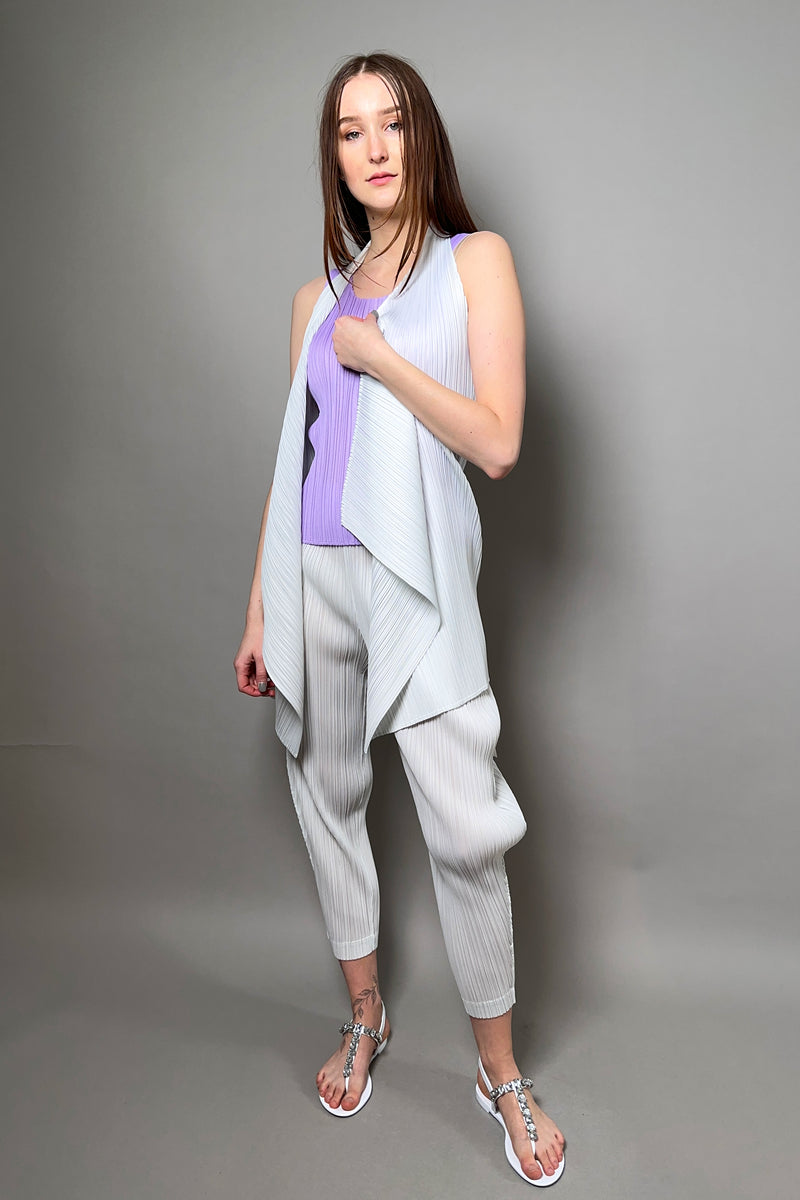 Pleats Please Issey Miyake  Monthly Colors: March Vest - Ashia Mode
