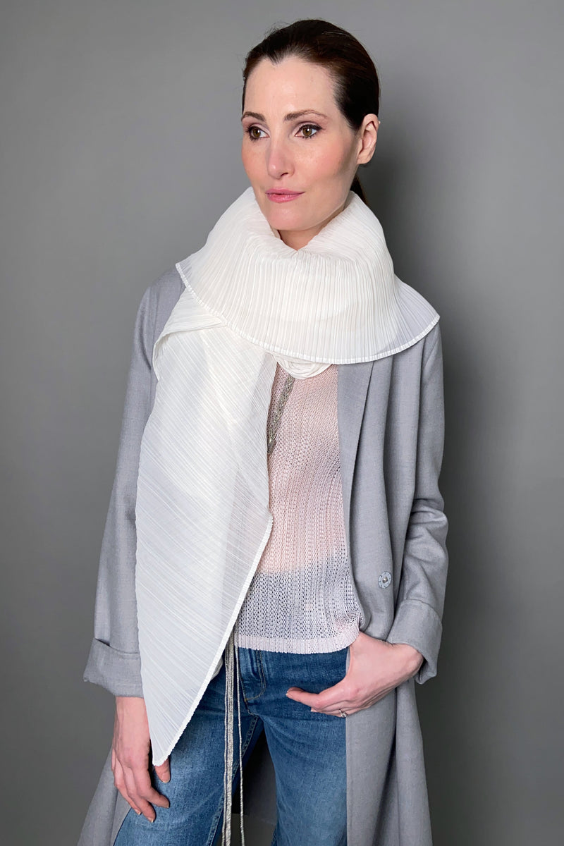 Pleats Please Issey Miyake New Arrivals Madame T Scarf- Ashia Mode