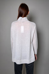 Tonet Light Wool Sweater in Light Grey - Ashia Mode