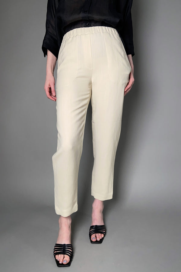 Antonelli Taormina Linen Pants in Beige