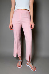 D. Exterior Cropped Flared Pants in Pink