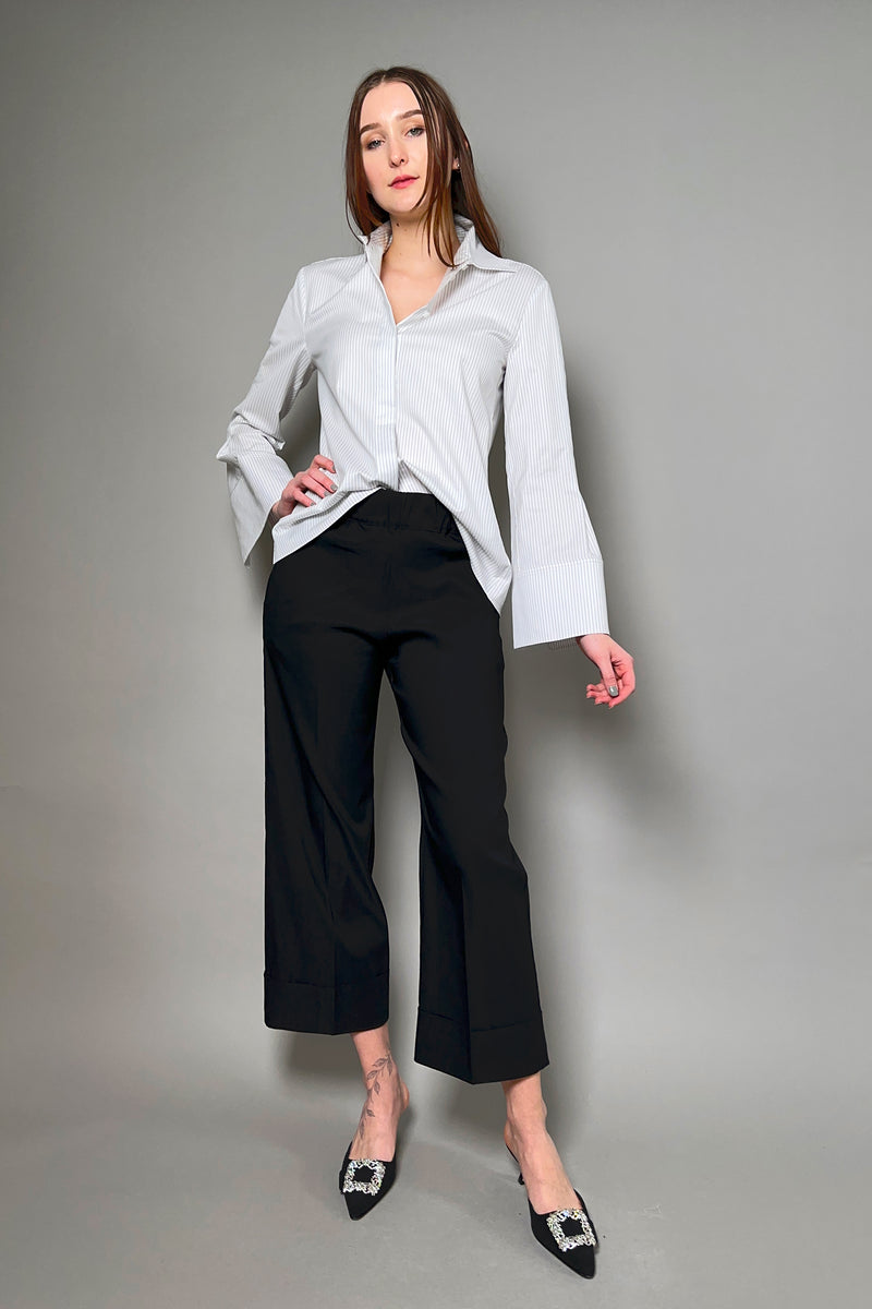 Dorothee Schumacher Sale Striped Sophistication Blouse - Ashia Mode