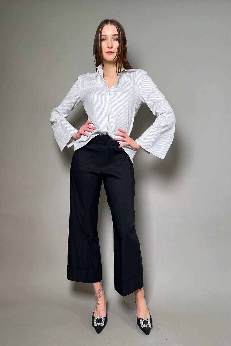Dorothee Schumacher Sale Striped Sophistication Blouse - Ashia Mode