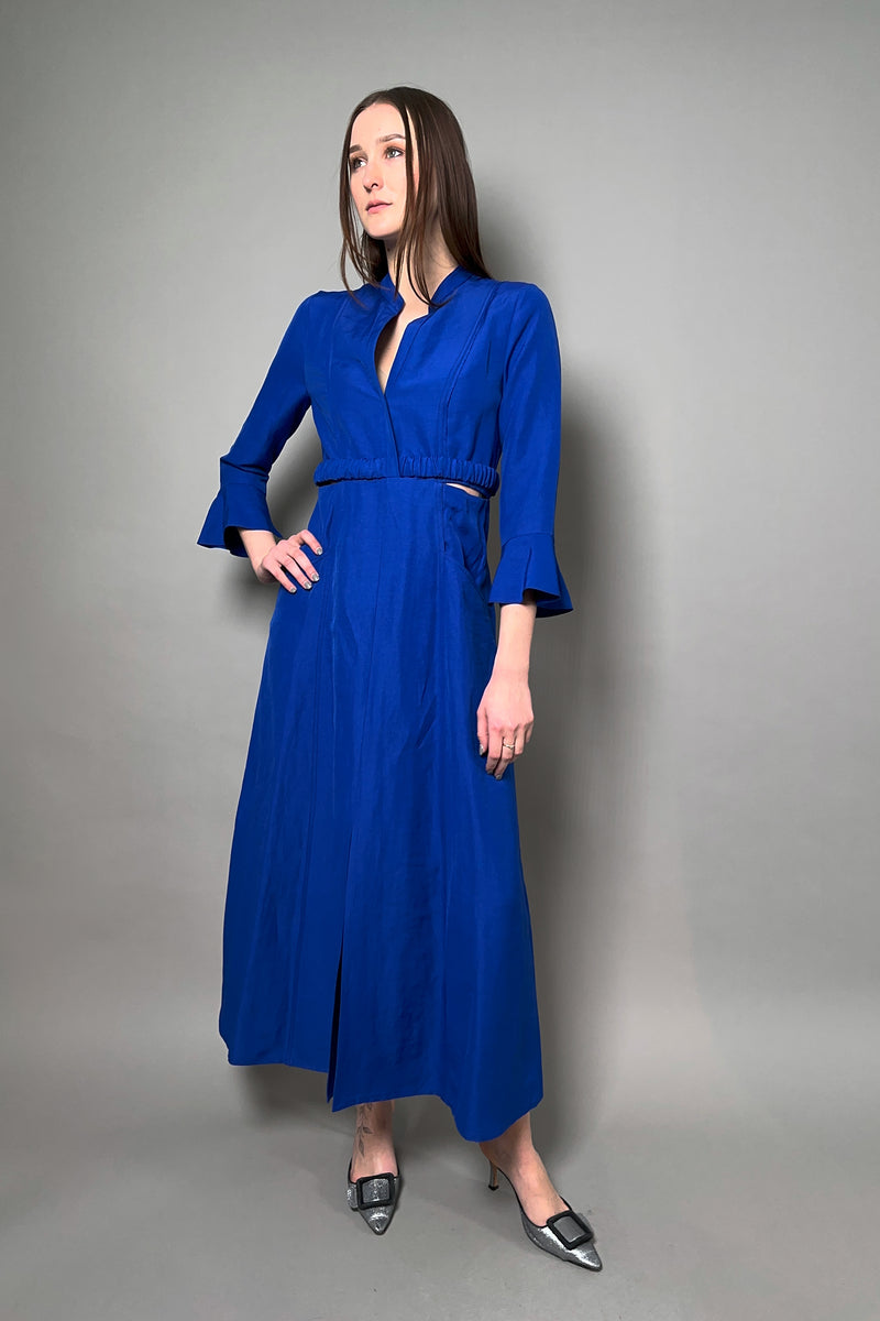 Dorothee Schumacher Sale Summer Cruise Dress in Royal Blue - Ashia Mode