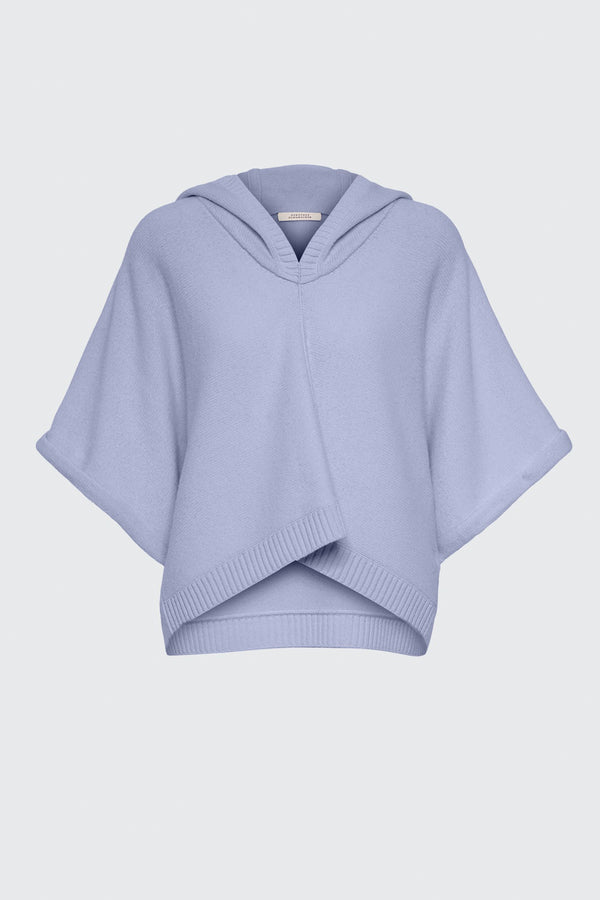 Dorothee Schumacher Future Club Hoodie in Cloudy Blue