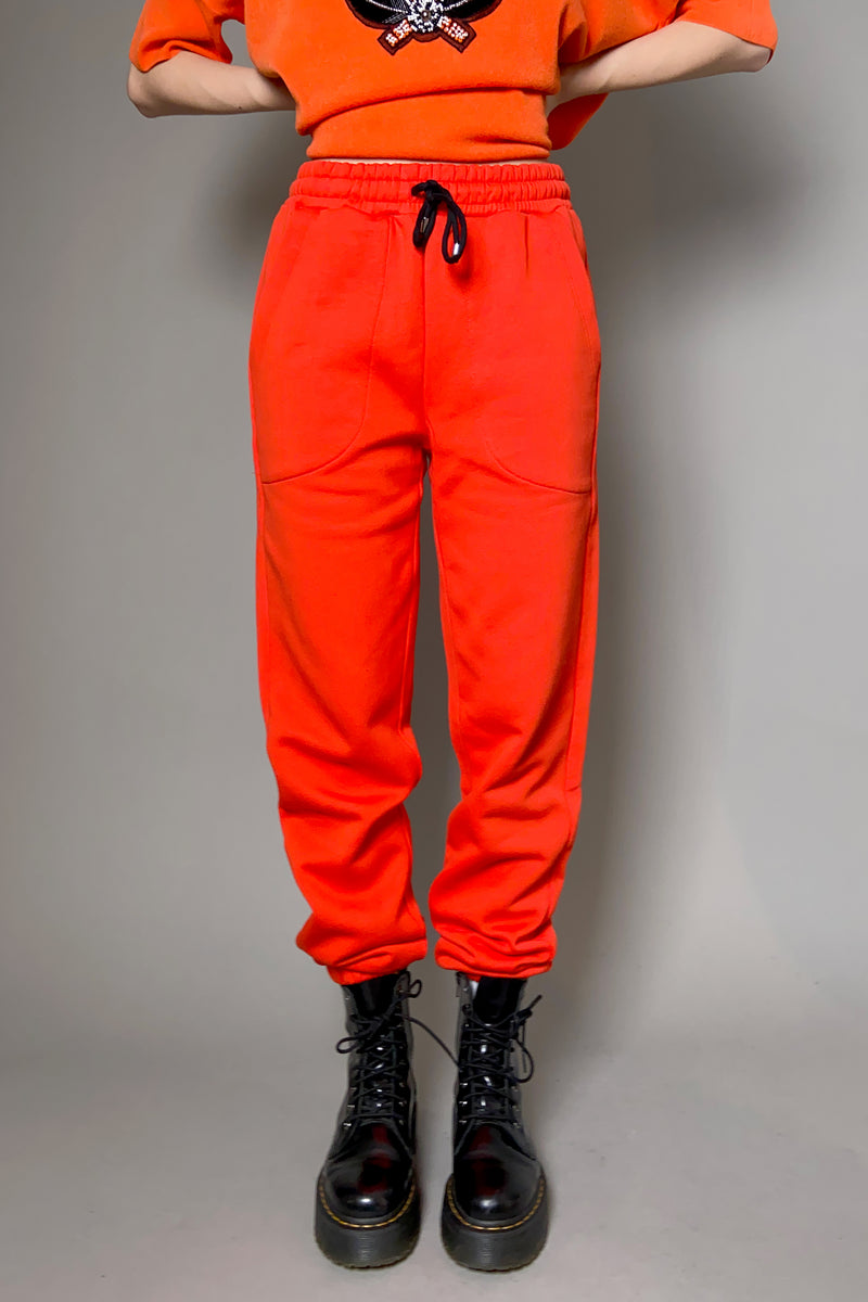 Ermanno Scervino Firenze Joggers in Orange