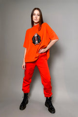 Ermanno Scervino Firenze Joggers in Orange