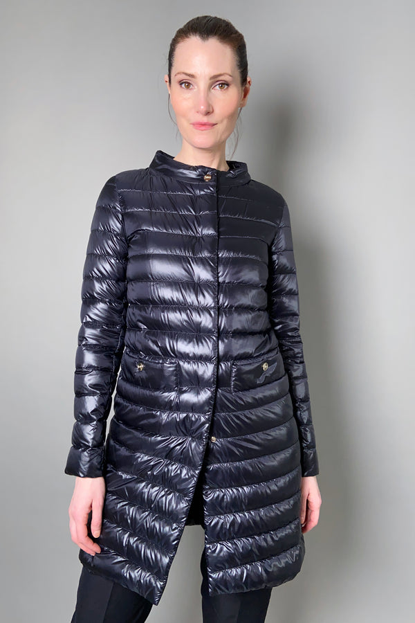 Herno New Arrivals Black Ultralight Puffer Coat - Ashia Mode