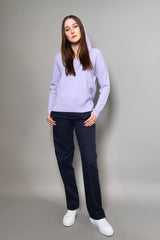 Fabiana Filippi Cotton Straight Fit Chino Pants in Ink Blue