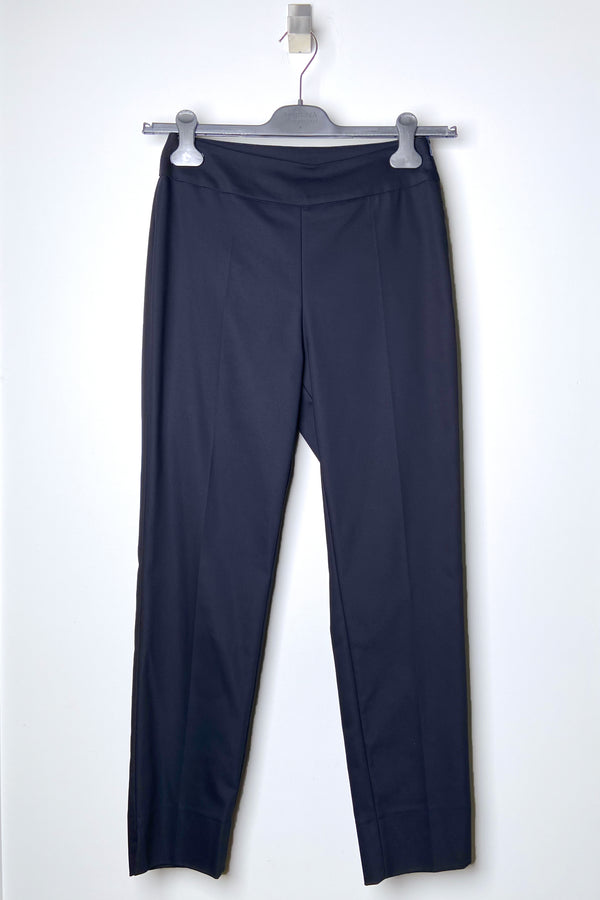 Lorena Antoniazzi Navy Cotton Techno Pants