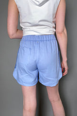 Lorena Antoniazzi Linen Bermuda Shorts in Sky Blue