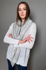 Lorena Antoniazzi Summer Knit Sweater in White