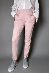 Lorena Antoniazzi Cotton Twill Trousers in Pink