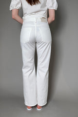 Lorena Antoniazzi Long Flared Jeans in White