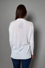 Lorena Antoniazzi Summer Knit Sweater in White
