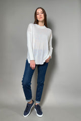 Lorena Antoniazzi Summer Knit Sweater in White