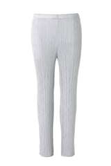 Pleats Please Basics Straight Pants in Light Grey