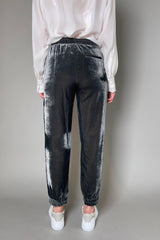 Marella Velvet Joggers in Slate - Ashia Mode