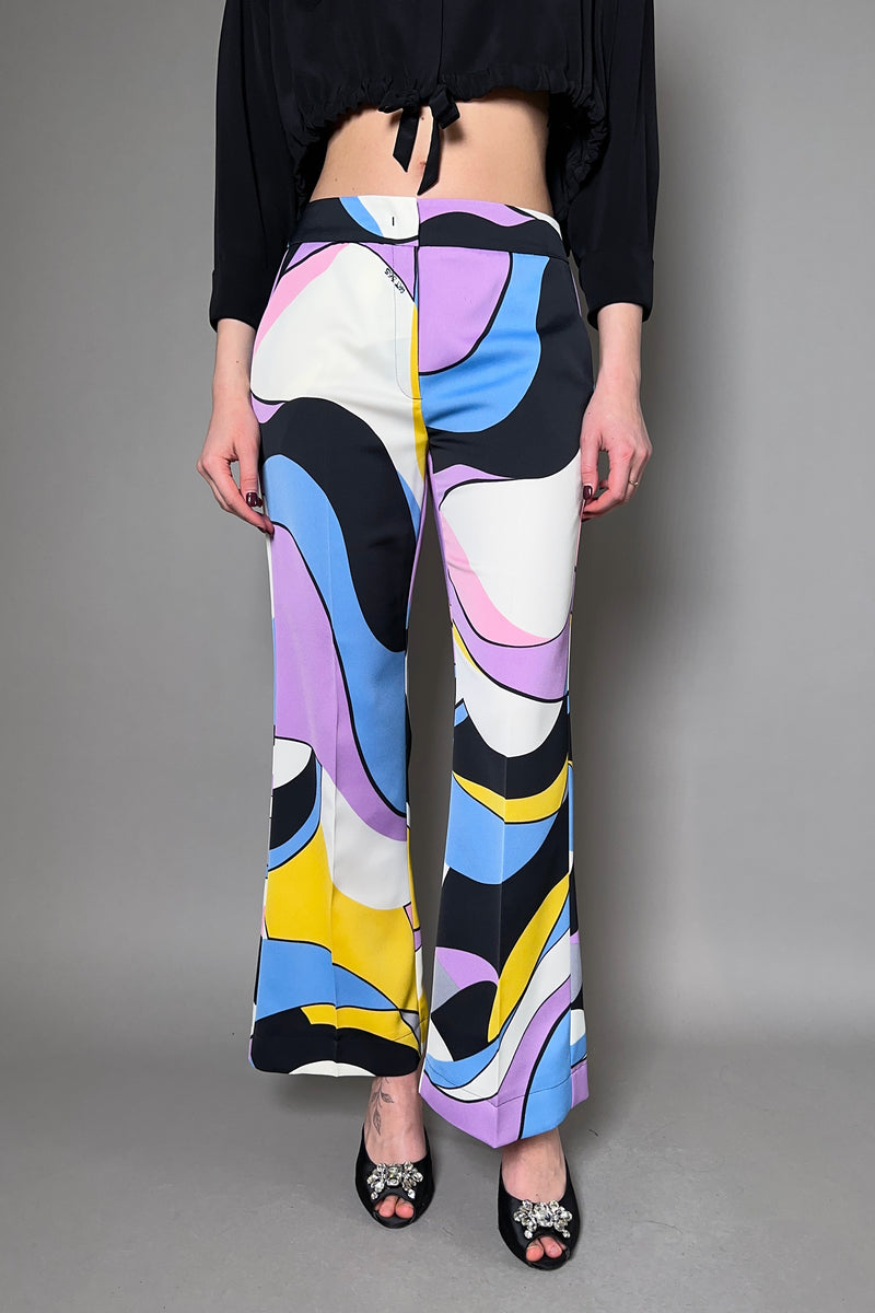 Marella Patterned Trousers in Multi-Colour - Ashia Mode