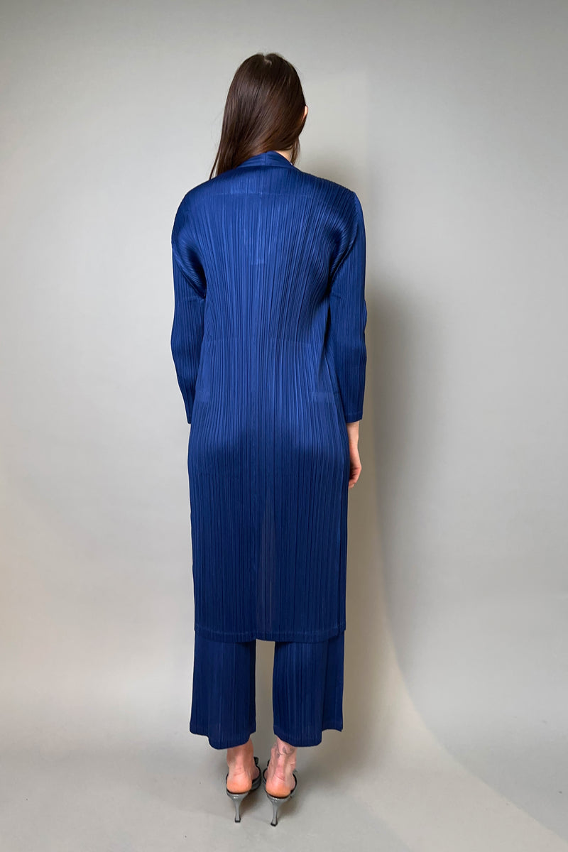 Pleats Please Issey Miyake New Arrivals Cream Jacket - Ashia Mode