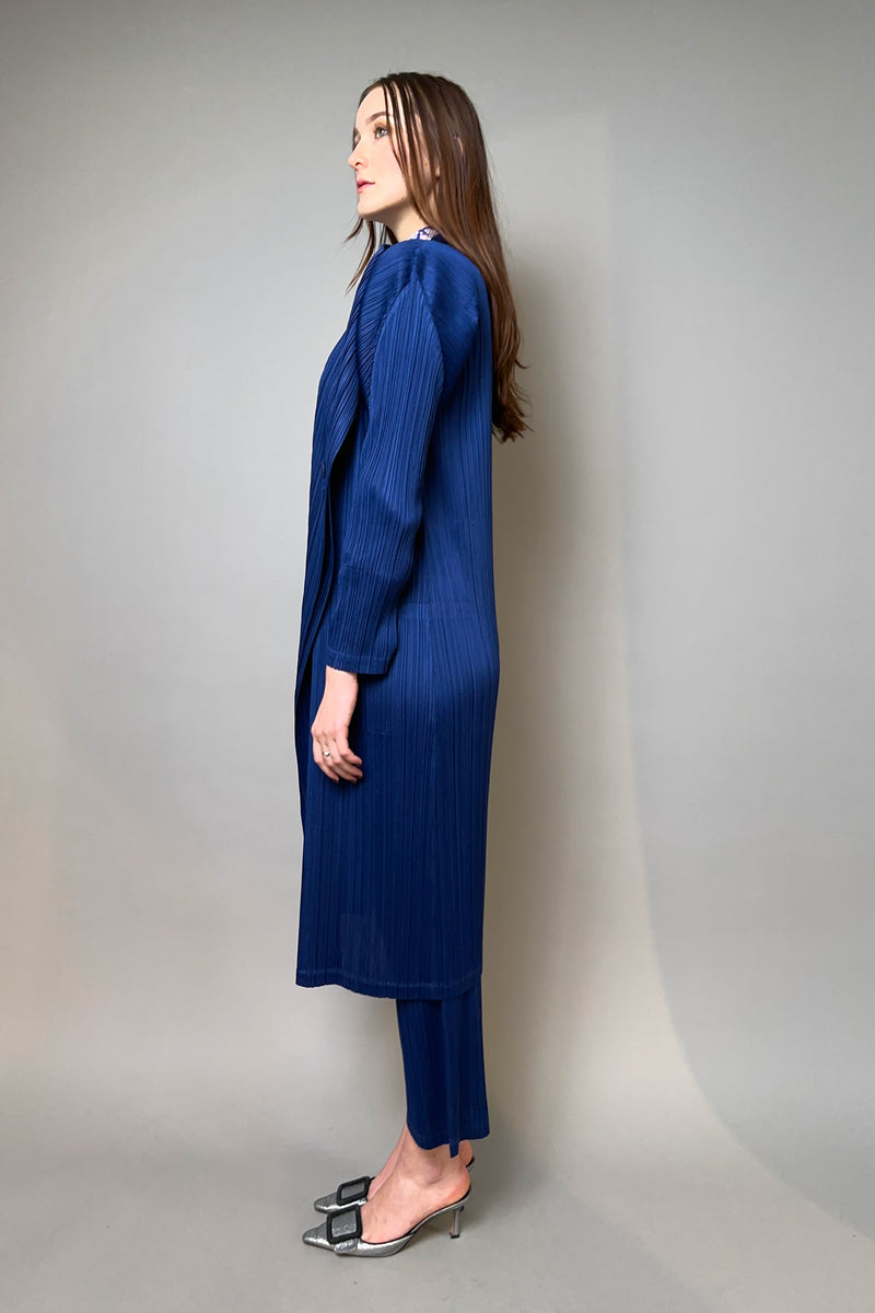 Pleats Please Issey Miyake New Arrivals Cream Jacket - Ashia Mode