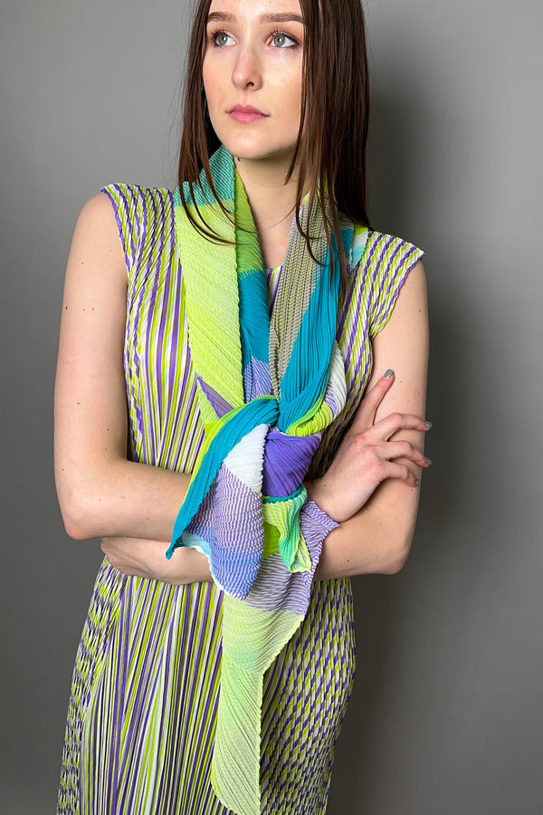 Pleats Please Issey Miyake New Arrival Crossroad Scarf - Ashia Mode