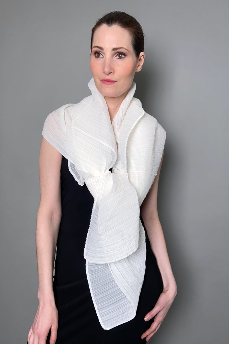Pleats Please Issey Miyake New Arrivals Madame T Scarf- Ashia Mode