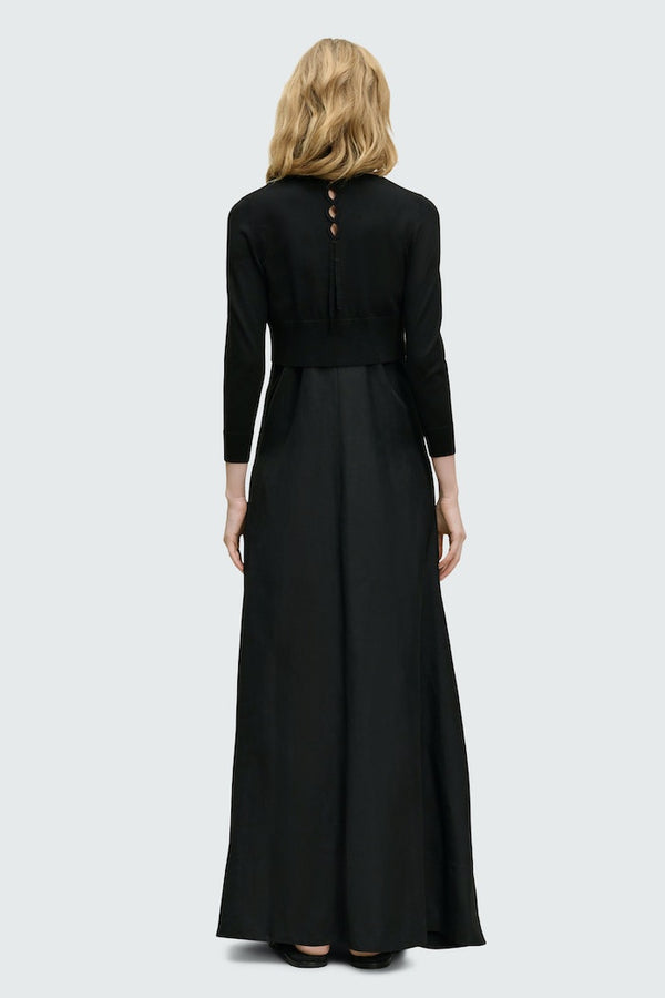 Dorothee Schumacher Sale Essential Ease Cardigan in Black - Ashia Mode