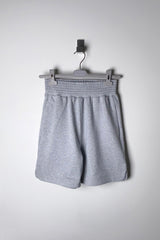 Fabiana Filippi Cotton Sweat Shorts in Grey Melange