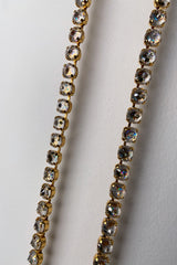 Erickson Beamon Long Gold Swarovski Necklace