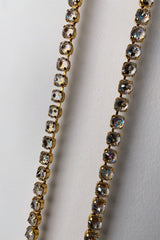 Erickson Beamon Long Gold Swarovski Necklace