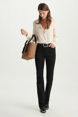 Dorothee Schumacher Sale Fluid Volumes Blouse in Off White - Ashia Mode