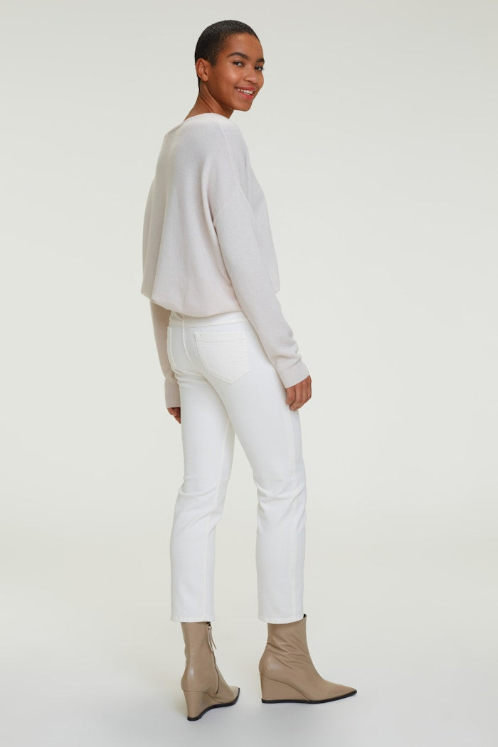 Dorothee Schumacher Sale Denim Love Pants in White - Ashia Mode